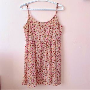 Short summer dress floral